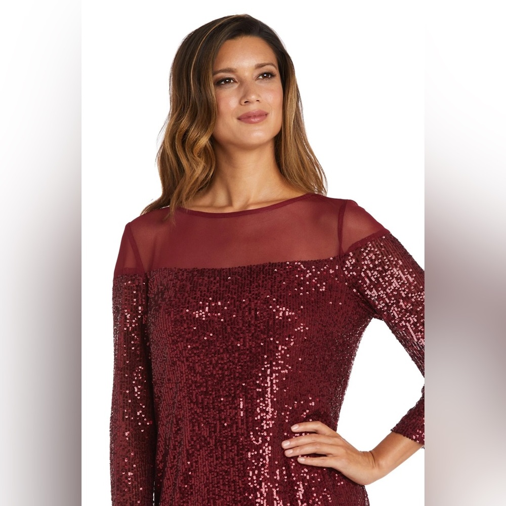 R&M Richards Sequin Dress - Picture 5 of 11